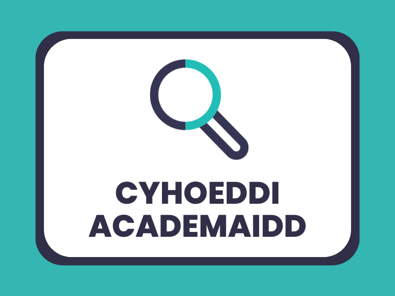 cyhoeddi academaidd