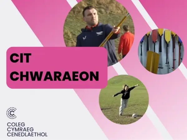 Adnodd chwaraeon newydd i  “helpu ddatblygu arweinwyr chwaraeon dwyieithog y dyfodol”