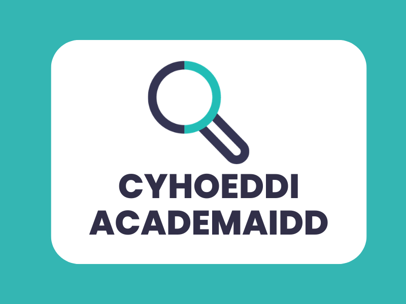 cyhoeddi academaidd